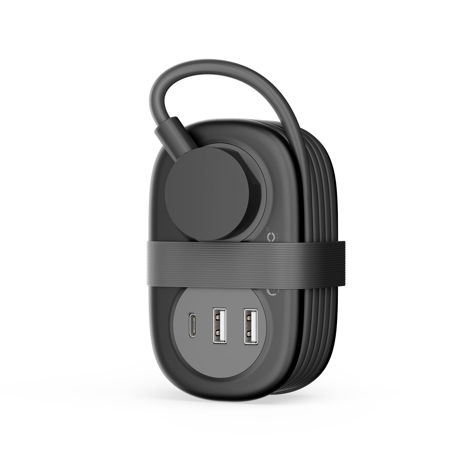 ORICO AP1 ポータブル電源タップ（巻き取り式・5ポート搭載）